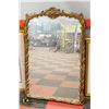 Image 1 : 30" X 52" GOLD TONE MIRROR