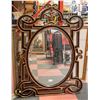 Image 1 : 35" X 48" BLACK AND COPPERTONE FRAMED MIRROR