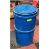 Image 1 : METAL BARREL 25.5" X 15"