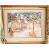 Image 1 : 48" X 40" FRAMED D.SPANGLER PRINT