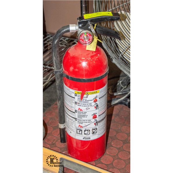 10LB CHARGED FIRE EXTINGUISHER