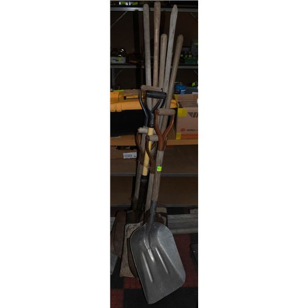 CONCRETE SHOVELS 10PC