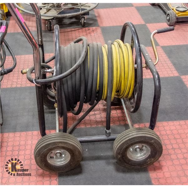 HOSE REEL ON CART