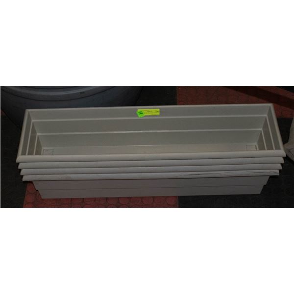 WINDOWSILL PLANTER 30" 4 PCS