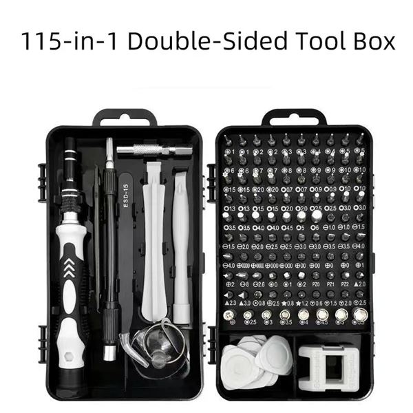 NEW 115-in-1 MULTIPURPOSE SCREWDRIVER SET IN BOX