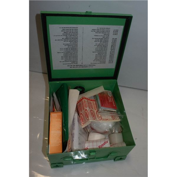 GREEN CN FIRST AID KIT