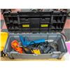 Image 2 : TOOLBOX WITH ASSORTED POWER TOOLS