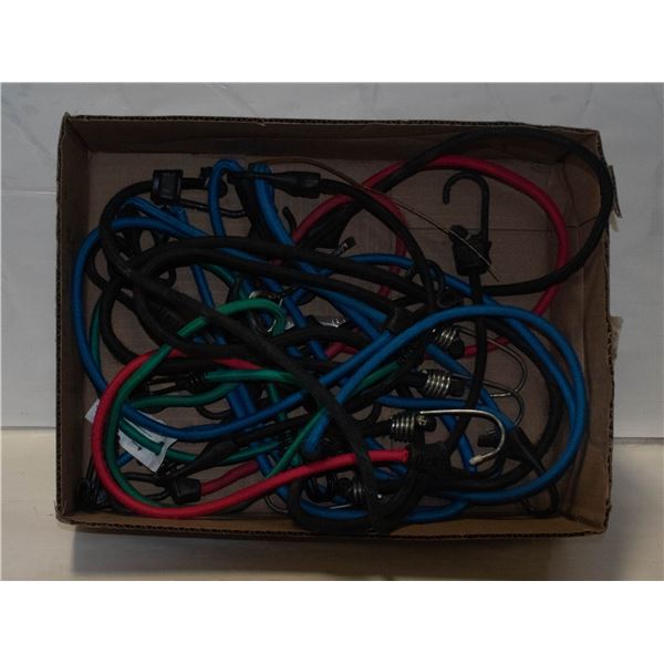 BOX OF BUNGEE CORDS
