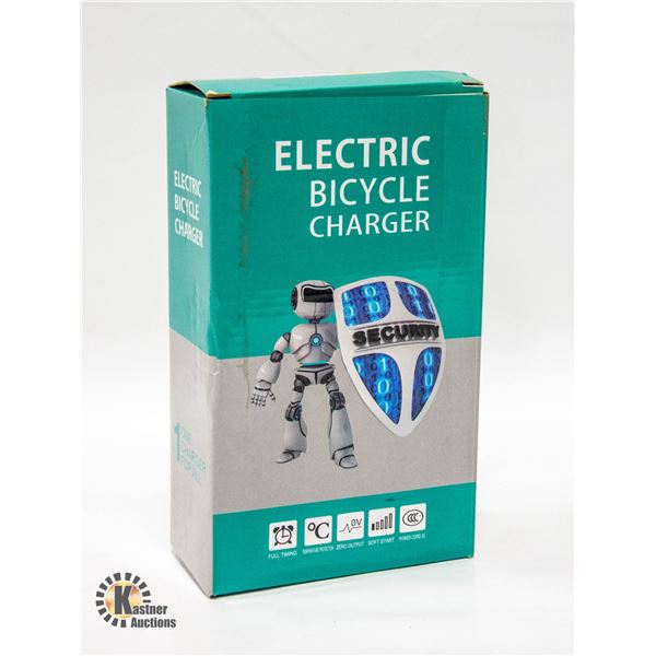 NEW 48V 12H ELECTRIC BIKE CHARGER  STANDARD PLUG