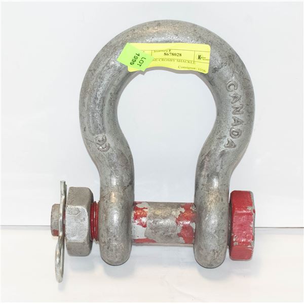 12 TONNE CROSBY SHACKLE