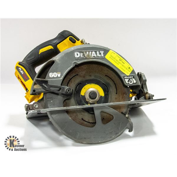 DEWALT 60V MAX CIRCULAR SAW WITH CHARGER