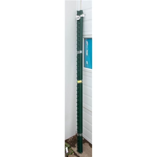 PEAK BRAND 7FT T-POSTS 8 PC NEW