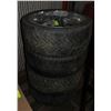 Image 1 : SET OF 4 22" RIMS WITH TIRES