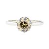 Image 2 : 1.21 ctw Diamond Ring - 14KT White Gold