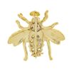 Image 2 : Vintage 14k Yellow & White Gold .25 ctw Diamond Detailed Fly Bee Insect Brooch P