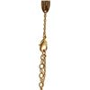 Image 7 : Louis Vuitton Gold-tone Collier LV Angel Pendant Necklace