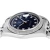 Image 3 : Rolex Mens Stainless Steel Blue String Diamond 36MM Datejust Wristwatch