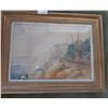 Image 3 : Water Color Painting Of Beach Side - 27L x 21W