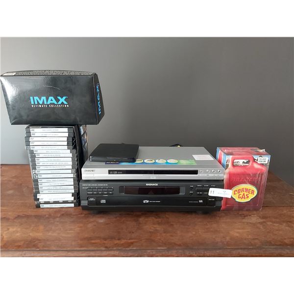 DVD/CD Magnavox And Sony Model No. DVP-NS575P With DVDs