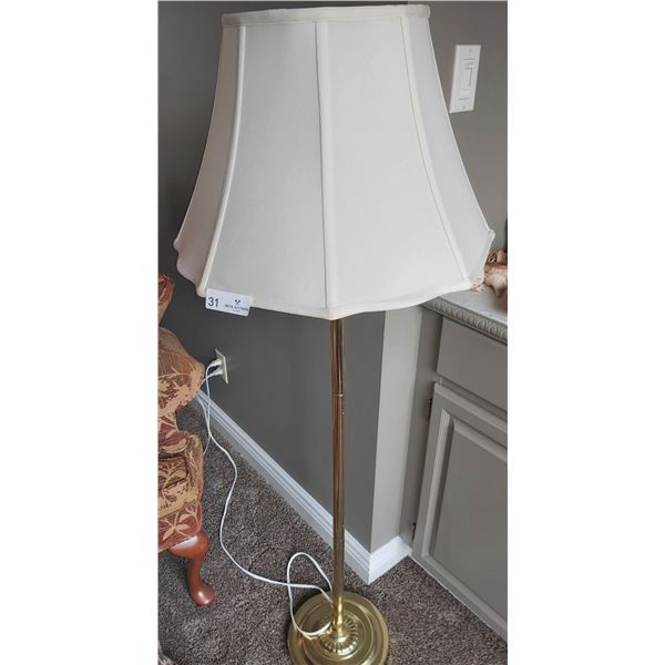 Standing Brass Lamp - 55H