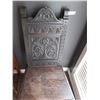 Image 4 : Two Wood Carved Dinning Chairs - 22W x 19D x 44H