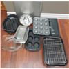 Image 1 : Muffin Tins, Roasting Pans, Mixing Bowls, Casserole Dishes And Baking Sheet