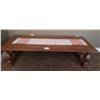 Image 1 : Lane Coffee Table - 58L x 23W x 15H