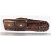 Image 1 : OLD LEATHER MILITARY AMMUNITION HOLDER BELT