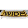 Image 1 : WIDE LOAD SEMI TRUCK/ TRAILER BANNER