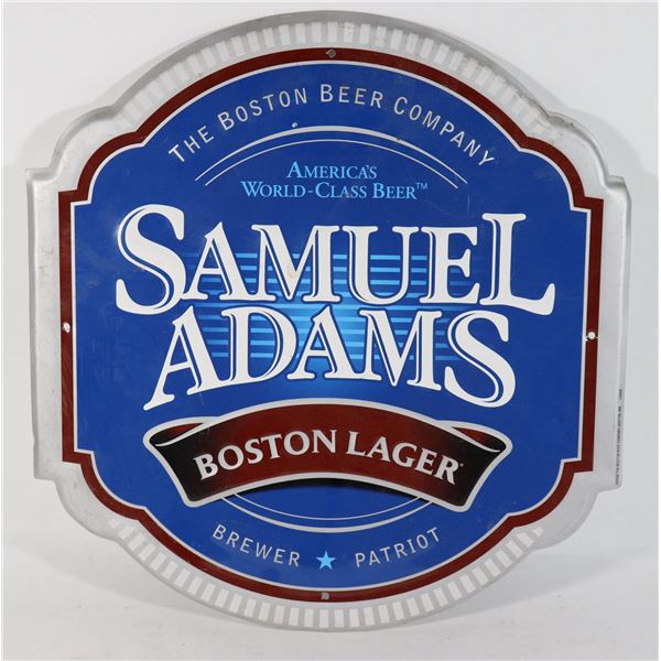 SAMUAL ADAMS BOSTON LAGER BEER SIGN