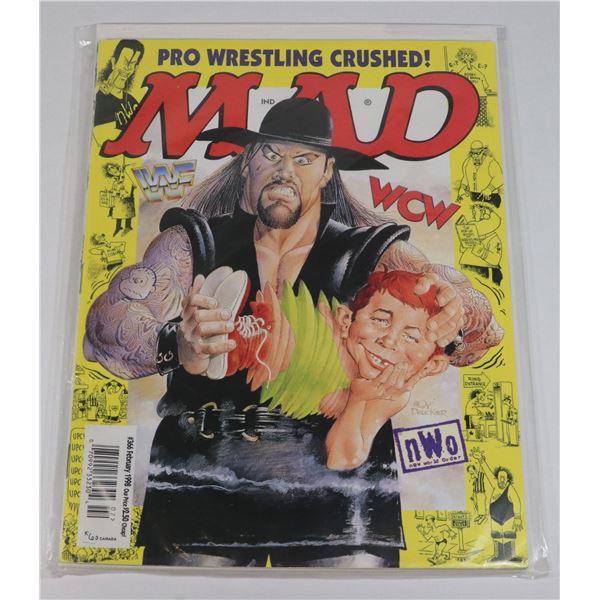 MAD MAGAZINE #366 (1998) (PRO-WRESTLING CRUSHED)