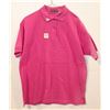 Image 1 : NEW PAGE & TUTTLE WOMEN'S PIQUE POLO, FUSHIA LARGE