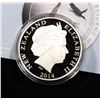 Image 3 : 2014 FINE 1oz SILVER NEW ZEALAND $5 PROOF