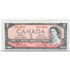 Image 1 : 1954 BANK OF CANADA $2 DOLLAR NOTE