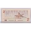 Image 2 : 1986 BANK OF CANADA $2 DOLLAR NOTE