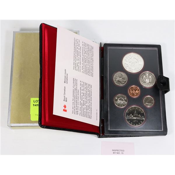 1978 7 COIN PROOF DOUBLE DOLLAR SET