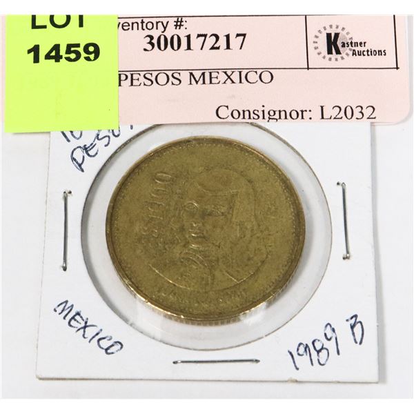 1989 1000 PESOS MEXICO