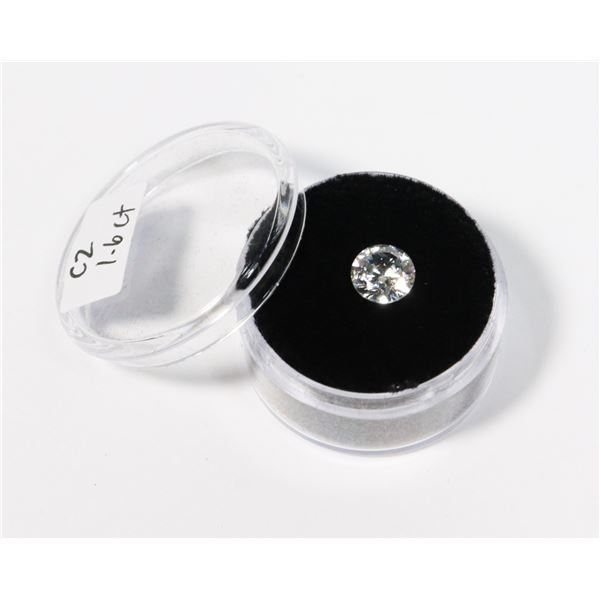 1.6CT GENUINE CUBIC ZIRCONIA DIAMOND GEMSTONE