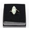 Image 1 : STERLING SILVER ABALONE SHELL GEMSTONE RING