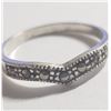 Image 1 : SILVER MARCASITE RING