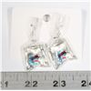 Image 1 : NEW BETA FISH IN BAG DROP EARRINGS
