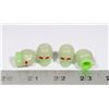 Image 1 : NEW 4PC GLOW IN THE DARK TIRE VALE CAPS