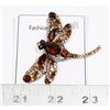 Image 1 : NEW COFFEE COLOR ANTIQUE STYLE DRAGON FLY BROOCH