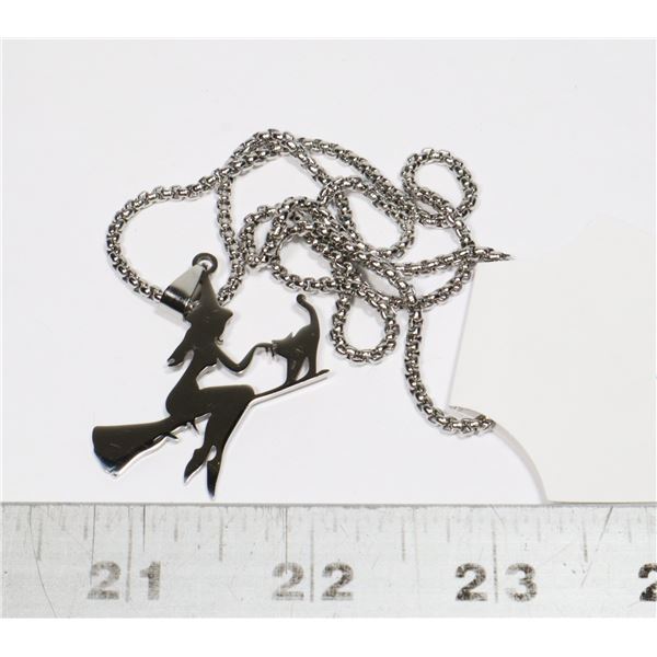 NEW BEWITCH THEME PENDANT AND CHAIN