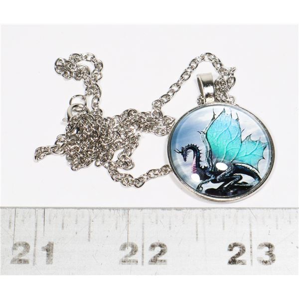 NEW DRAGON PENDANT WITH CHAIN