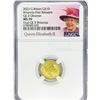 Image 1 : 2023 Queen Gold Britannia 1/10 oz NGC MS70