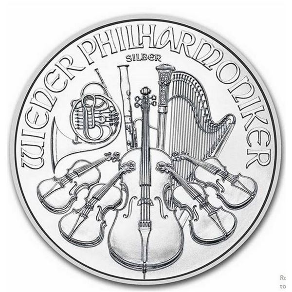 2023 100 Silver Philharmonics 1oz Rounds