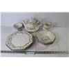 Image 1 : Johnson Brothers Teapot - Creamer& Sugar Bowl - Plates - Bowls