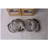 Image 2 : (4) Boxes of 3 3/4" x 4" Inside Diameter Stainless Steel Hose Clamps