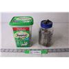 Image 1 : Jar of 3/16" x 2" Bolts and 12 1/2" x 3 1/2" Bolts